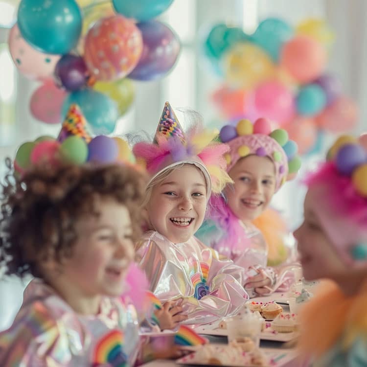 Card kinderfeestje